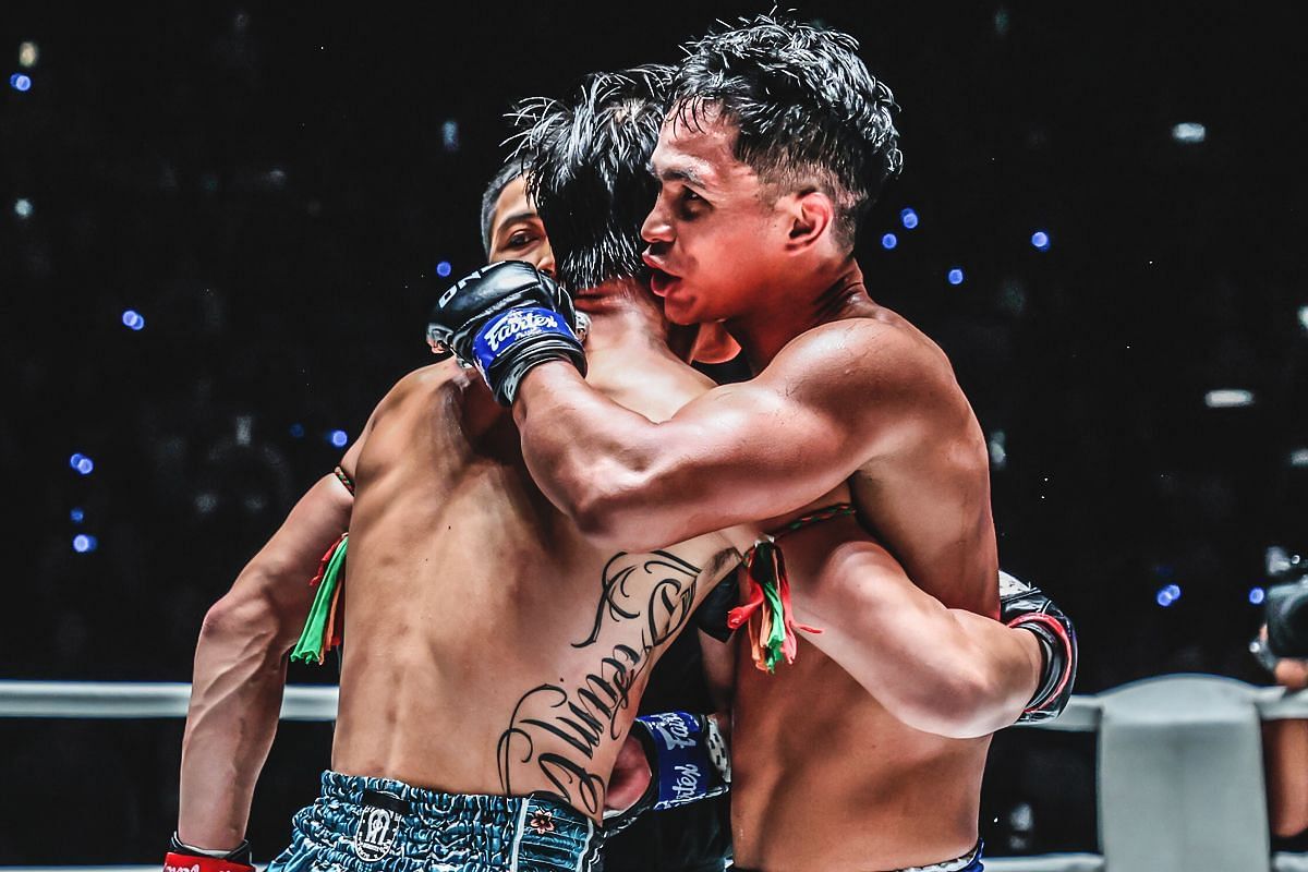 Superbon huggng Tawanchai | Image credit: ONE Championship