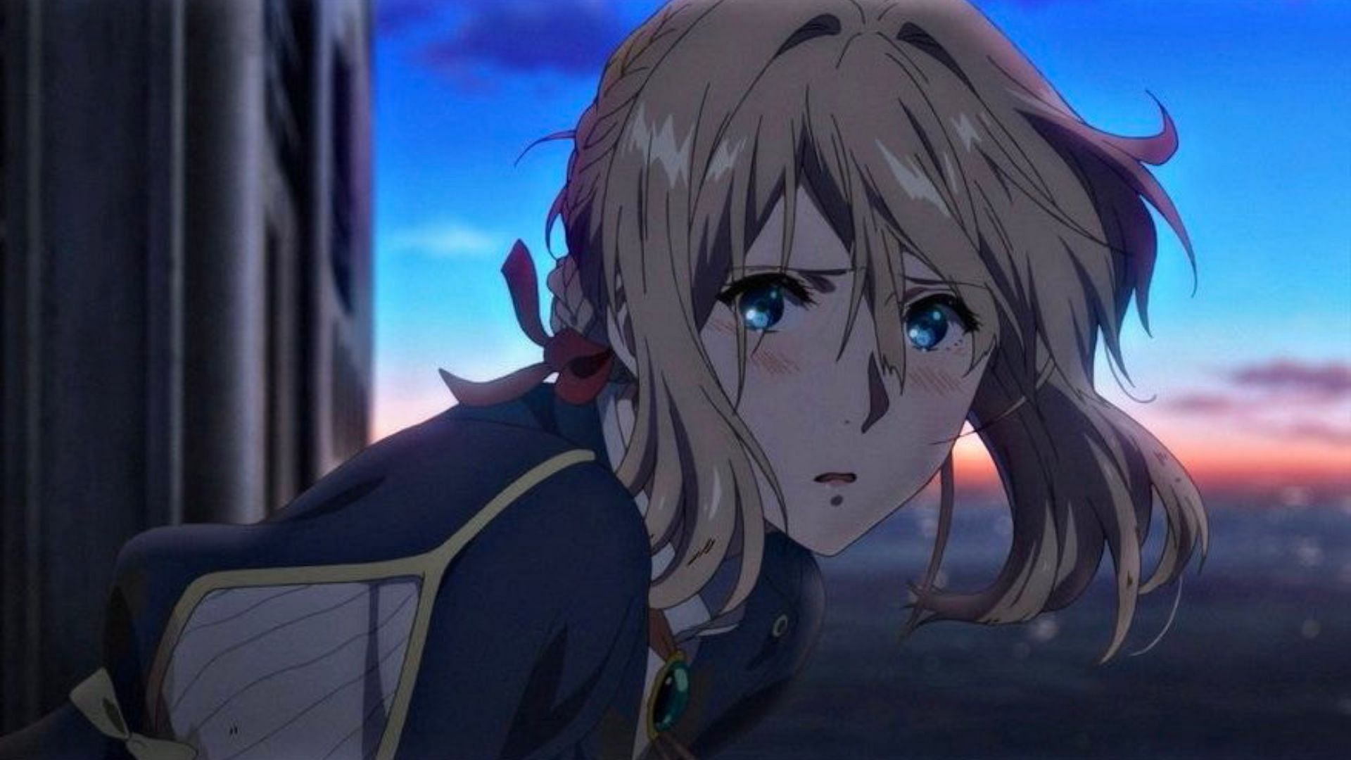 Violet Evergarden, a former child soldier (Image via Kyoto Animation)