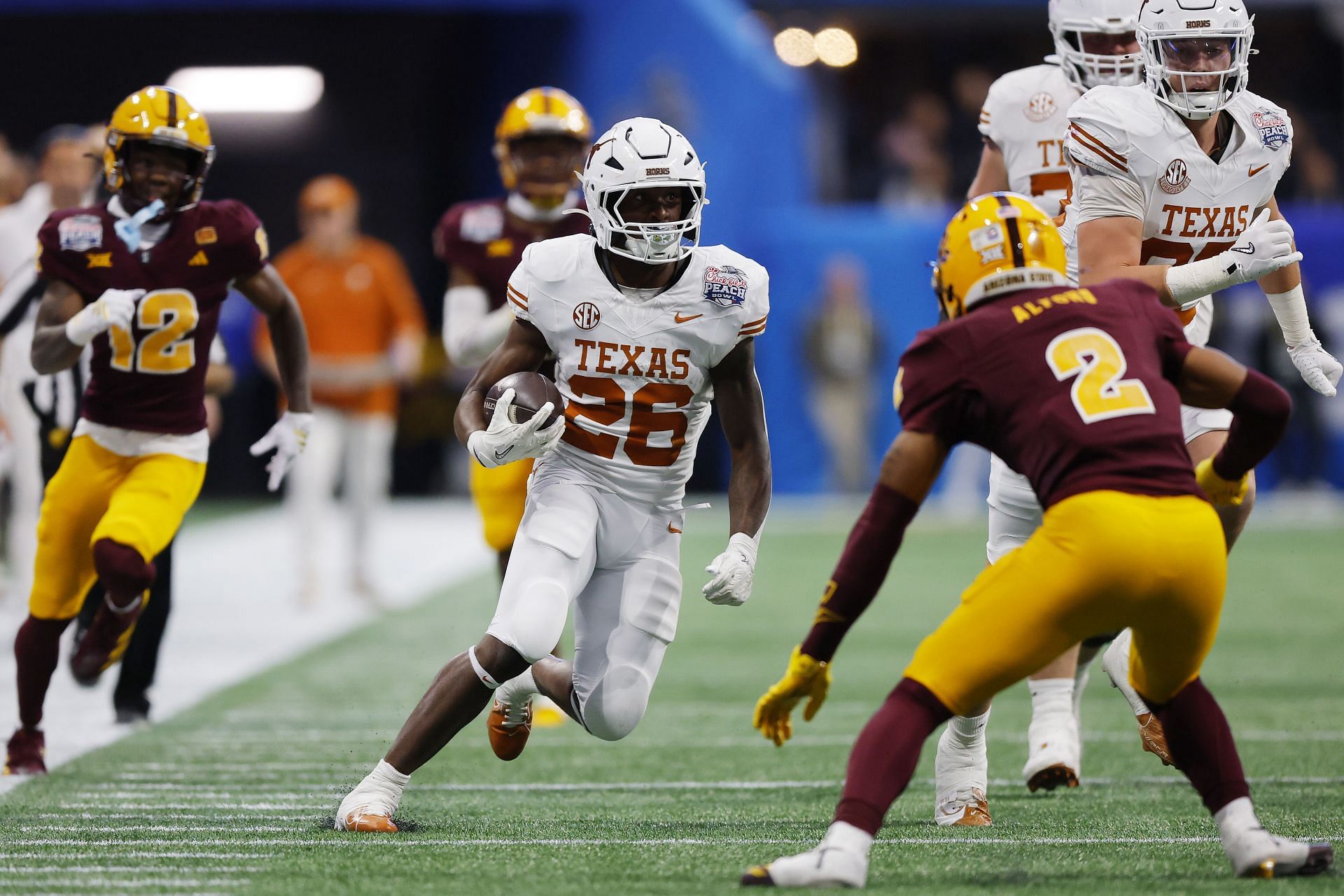 Chick-fil-A Peach Bowl - Texas v Arizona State - Source: Getty