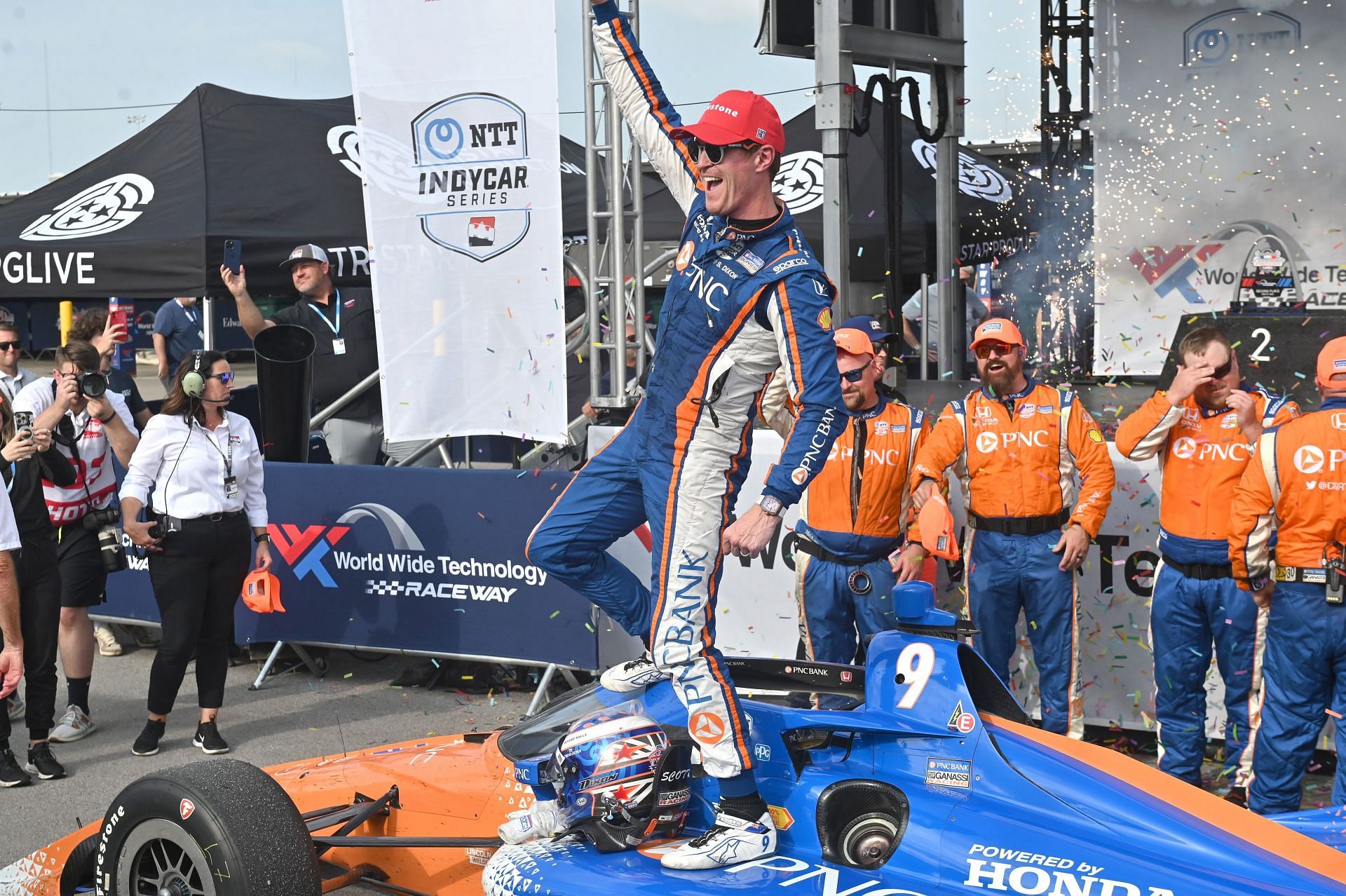 Scott Dixon, AUTO: AUG 27 INDYCAR Bommarito Automotive Group 500 - Source: Getty