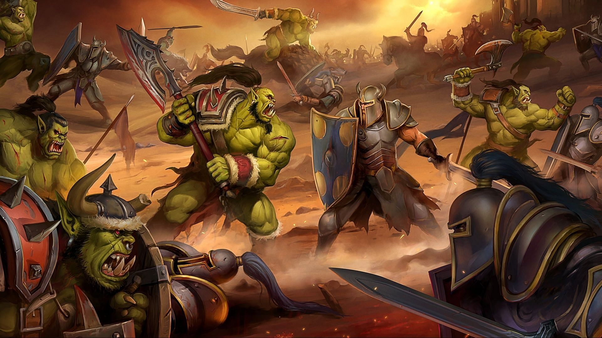 And to think, it all began with some Orcs, and some Humans (Image via Blizzard Entertainment)