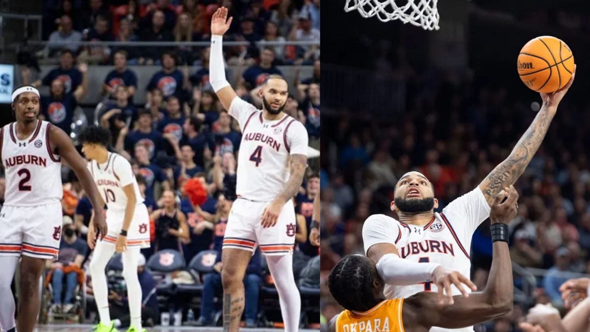 Fans left in awe as Johni Broome, despite injury, leads Auburn in gritty win against Tennessee (Image Source; IMAGN)