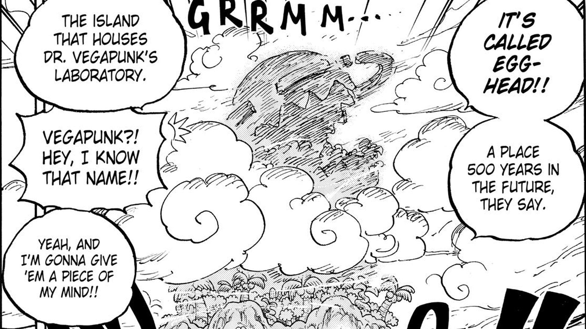 Egghead in the One Piece manga (Image via Shueisha)