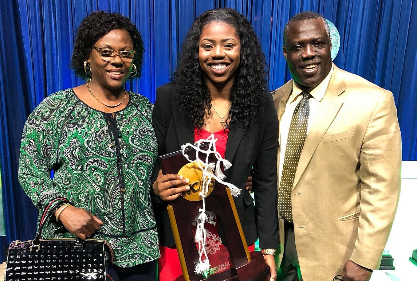 Arike Ogunbowale&#039;s Parents, Source: Arike Ogunbowale&#039;s X account @Arike_O