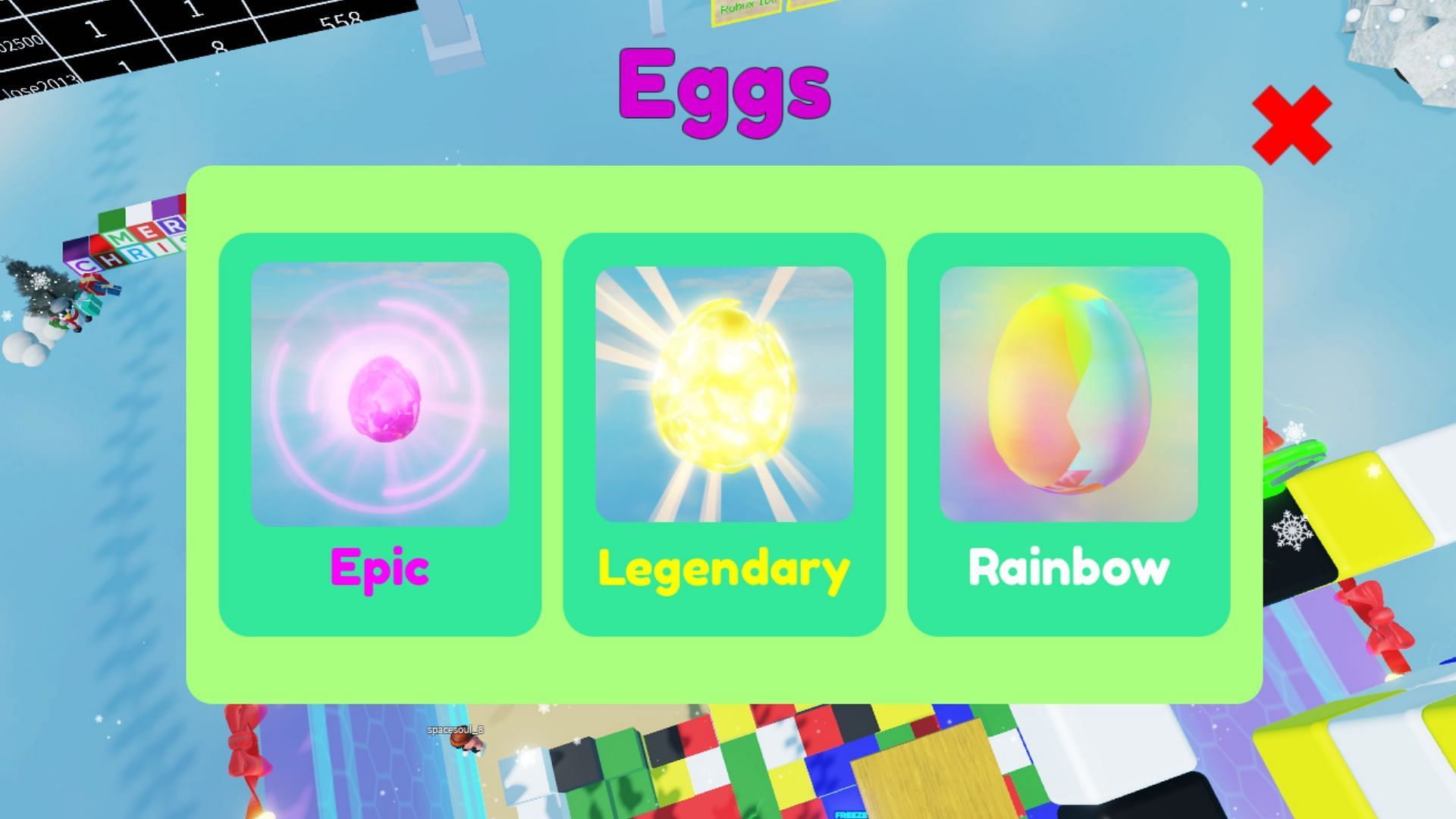 Hatch cute pets in Color Hide and Seek (Image via Roblox)