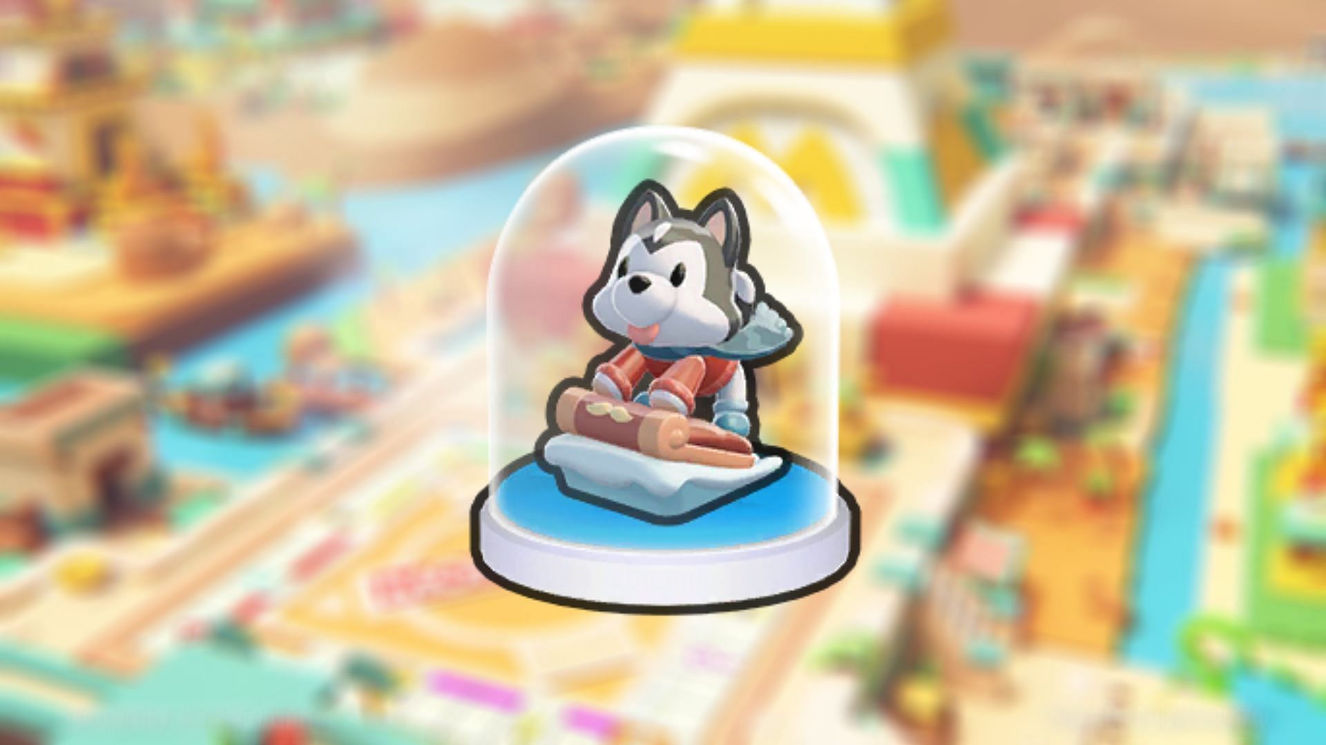 Sledding Husky is arriving soon in Monopoly Go (Image via Scopely)