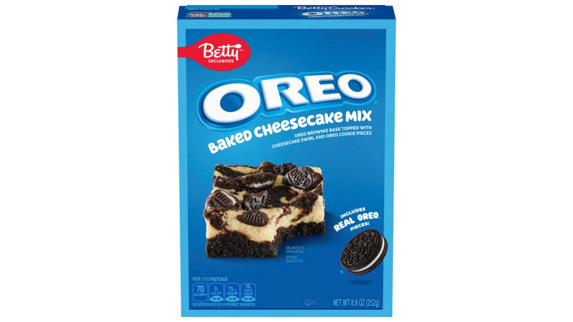 Betty Crocker Oreo Baked Cheesecake Mix (Image via Betty Crocker)