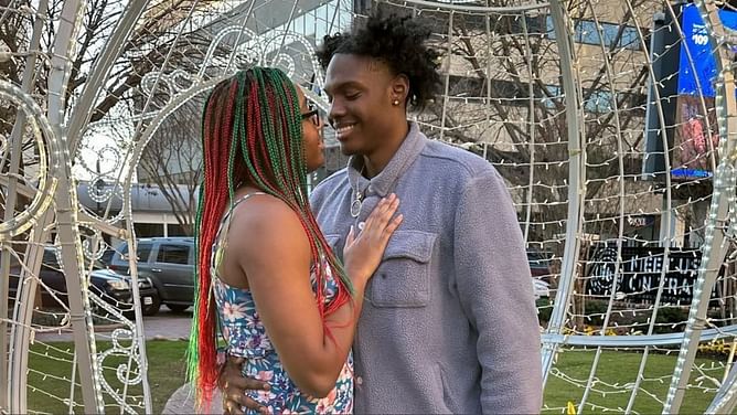 "I'm just warming up": Aliyah Boston's boyfriend Tre-Vaughn Minott drops major announcement with hoops-inspired dump