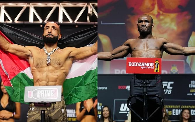 Belal Muhammad gives fiery response to Kamaru Usman blasting him for not fighting Islam Makhachev: "You’ve never been in a room with Israel Adesanya"