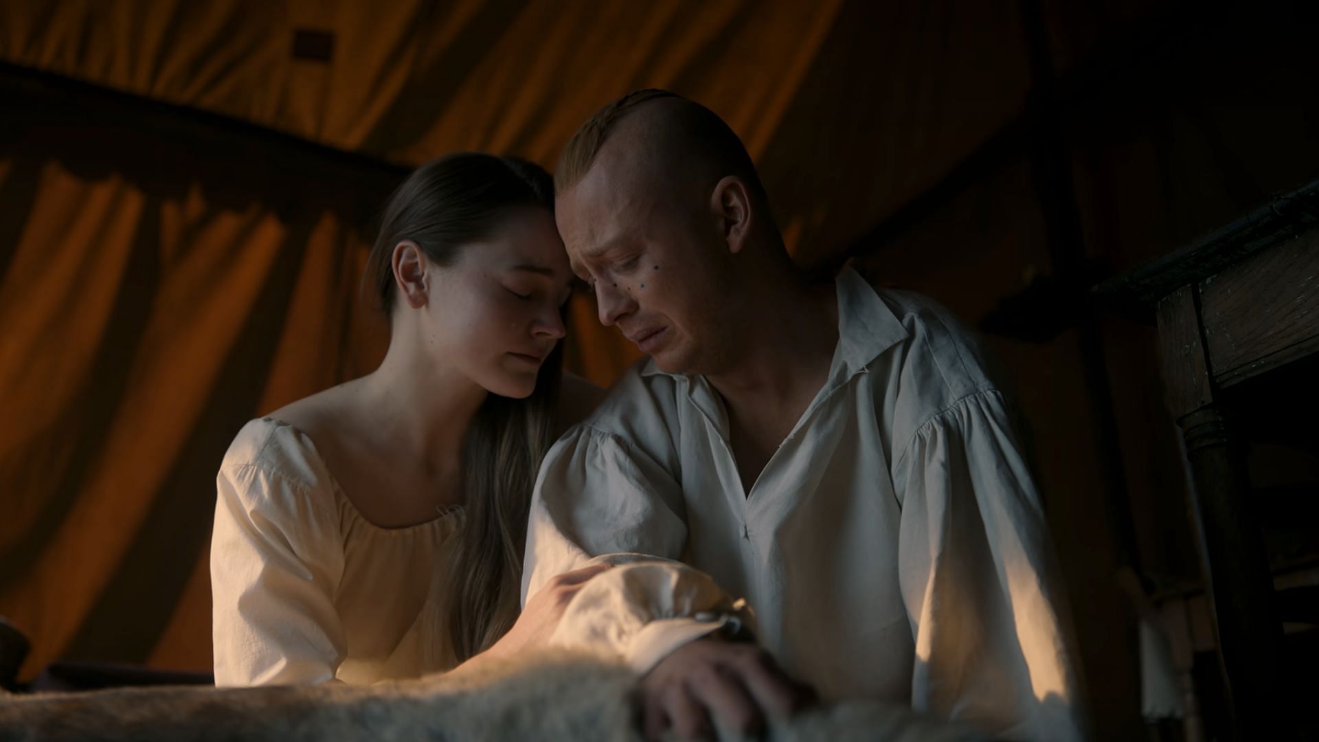 Rachel and Ian in the Outlander season 7 finale (Image via Starz)