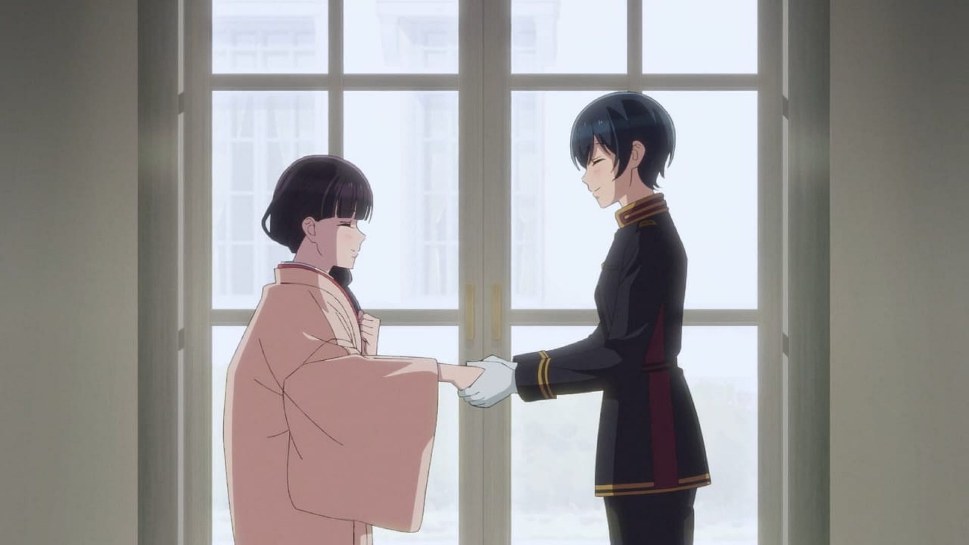 Miyo Saimori and Kaoruko Jinnouchi in the episode (Image via Kinema Citrus)