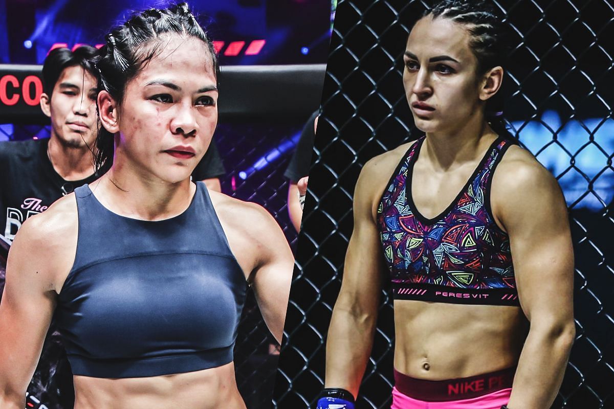 Denice Zamboanga and Alyona Rassohyna - Photo by ONE Championship