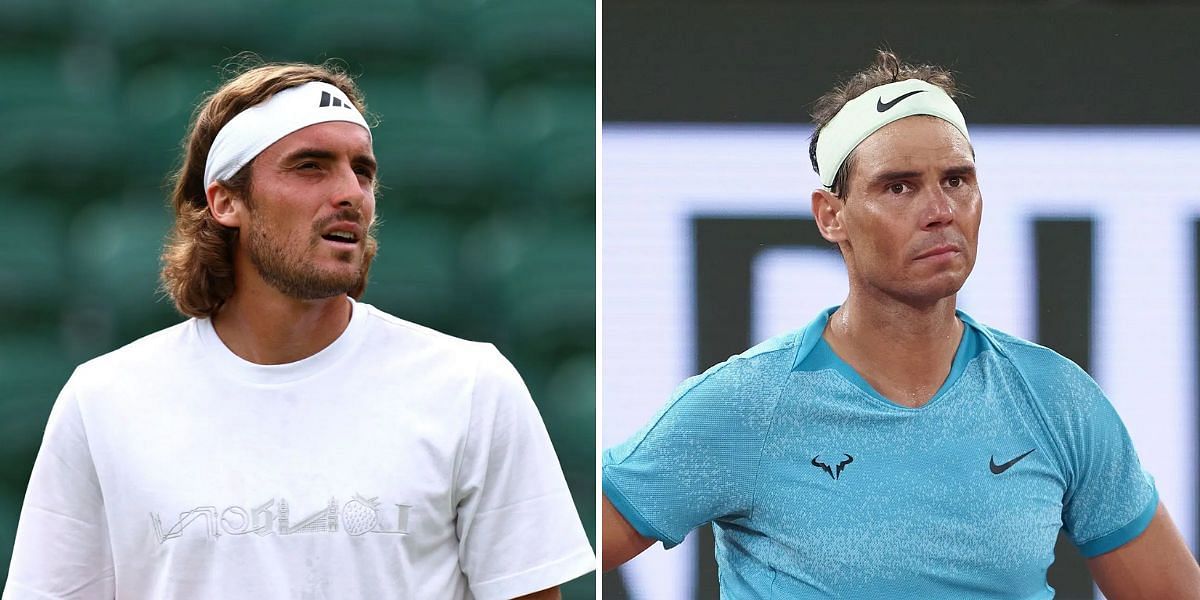 Stefanos Tsitsipas; Rafael Nadal - Source: Getty