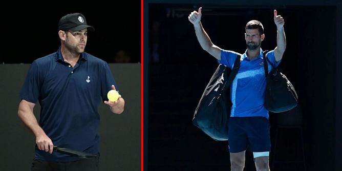 "We got glimpses of peak vintage Novak Djokovic" - Andy Roddick 'disappointed' about Serb's Australian Open retirement