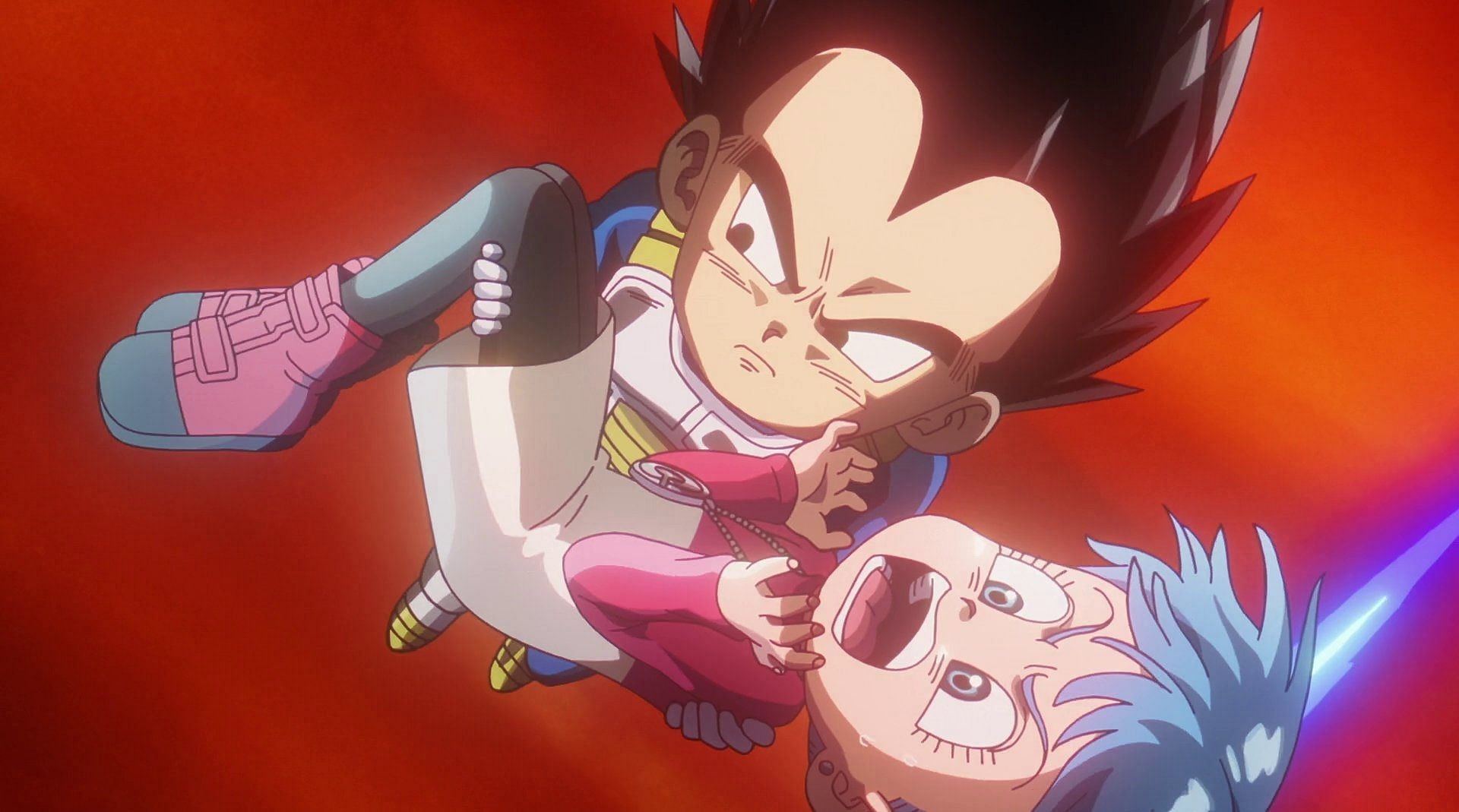 Vegeta and Bulma in the most recent episode (Image via Toei Animation).