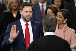 “Iconic toddler move” — JD Vance’s daughter Mirabel steals the show at her father’s swearing-in ceremony with ‘bluey bandages’ on her fingers