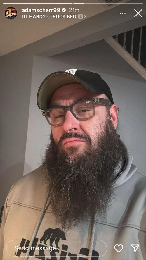 Braun Strowman has a new look [Image credit: Strowman's Instagram story]