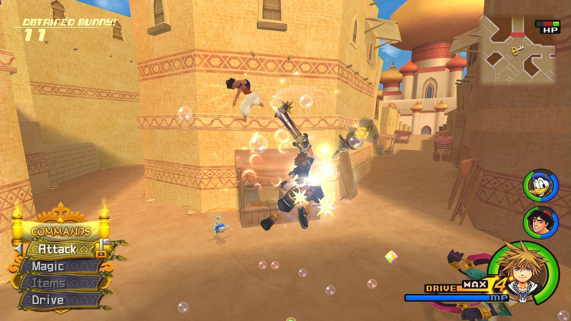 A still from Kingdom Hearts 2 Final Mix (Image via Square Enix)