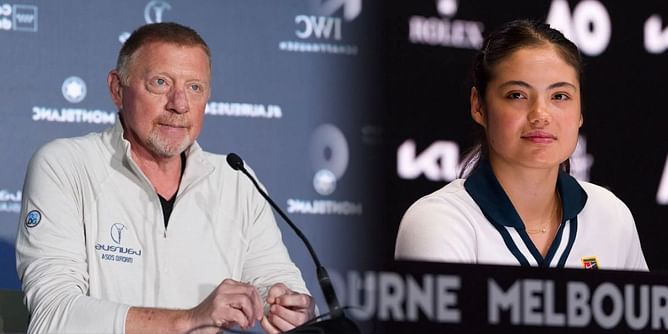 Boris Becker says Emma Raducanu does not have the 'fear factor' ahead of Australian Open 2025