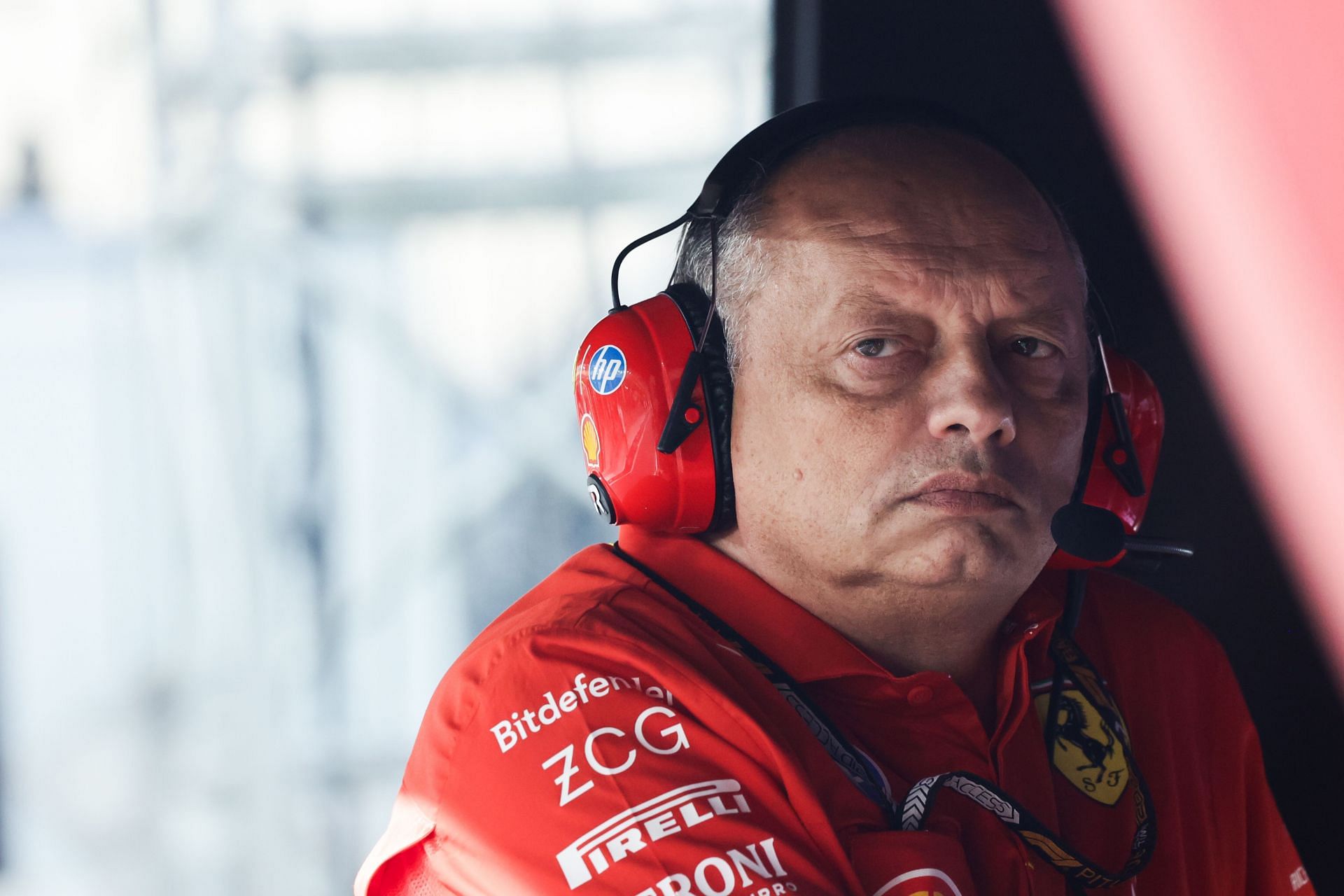 Frederic Vasseur before qualifying ahead of the Formula 1 Abu Dhabi Grand Prix - Source: Getty