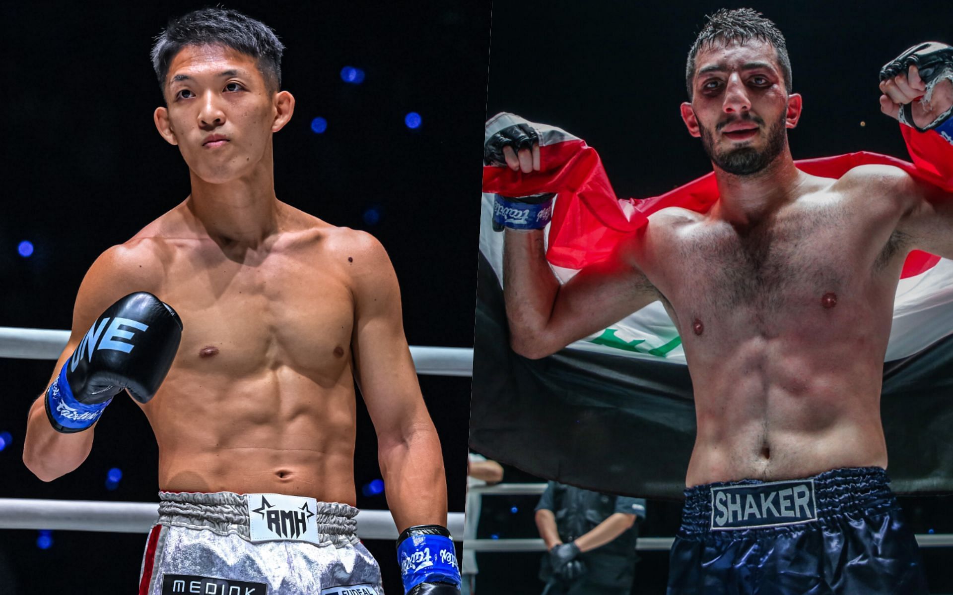 Masaaki Noiri (L) and Shakir Al-Tekreeti (R) | Image credit: ONE Championship