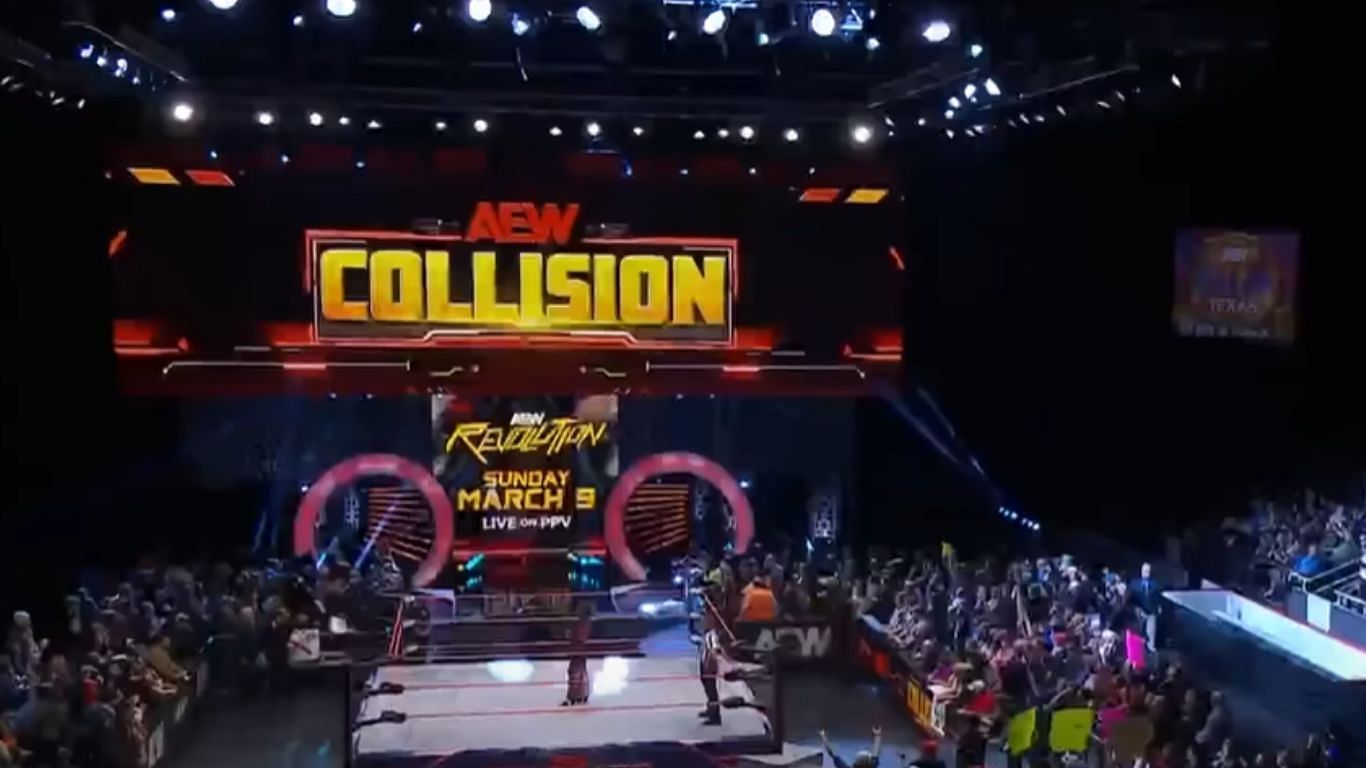 AEW Collision is set to take place from Athens, GA [image source: AEW YouTube]