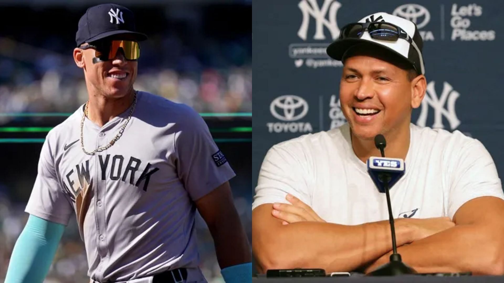 New York Yankees Star Aaron Judge &amp; Alex Rodriguez