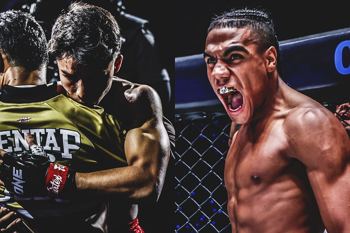 Johan Ghazali (left), Johan Estupinan (right) [Photo via ONE Championship]