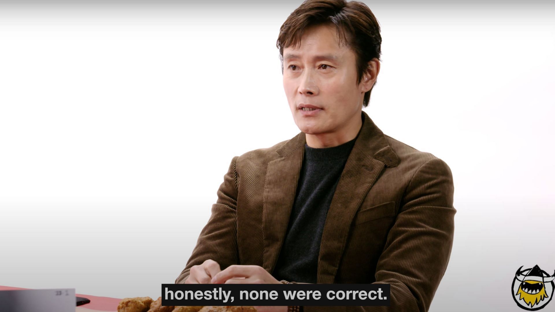 Lee Byung-hun makes a surprising revelation regarding fan theories (Image via YouTube/First We Feast)