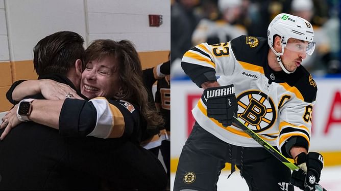 Brad Marchand discloses favorite part from his mom Lynn's viral clip of 'mom pretends to be son' trend