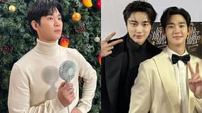"Plot twist of the year"— Fans react as Queen of Tears' Kim Soo-hyun comments on his interaction with Lovely Runner's Byeon Woo-seok at the 2024 AAAs