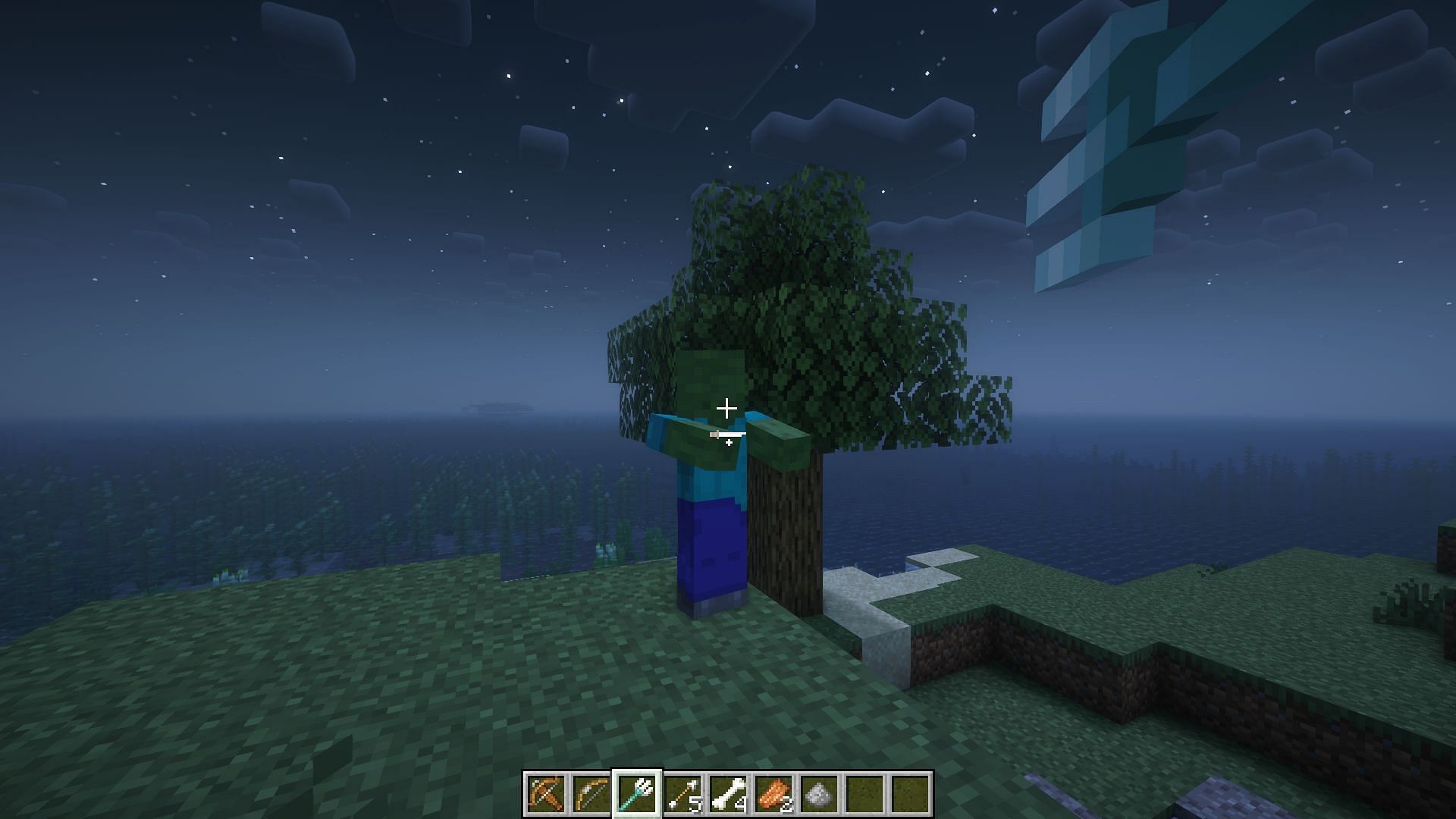 This mod determines several game mechanics during nighttime, making the game harder (Image via Mojang Studios)