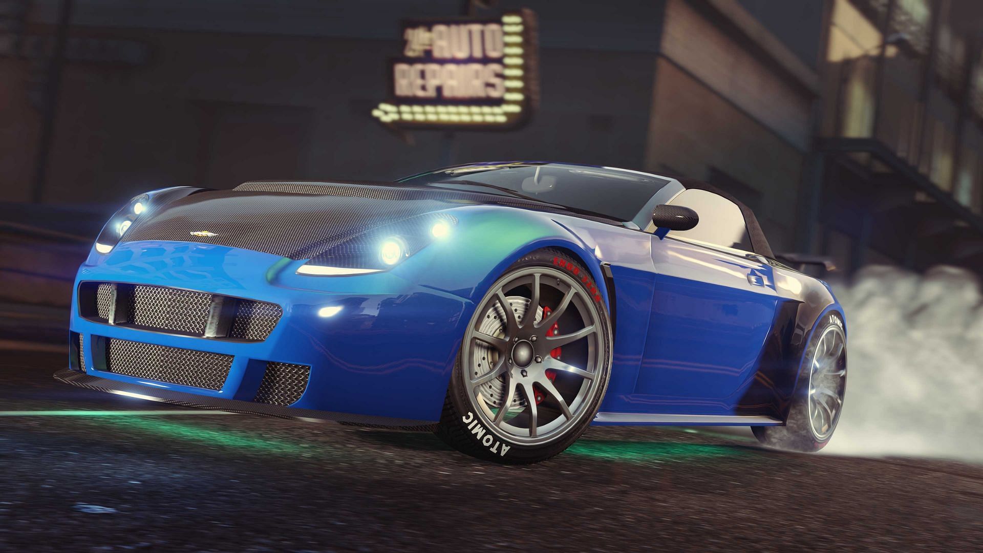 A picture of Dewbauchee Rapid GT Cabrio (Image via Rockstar Games)