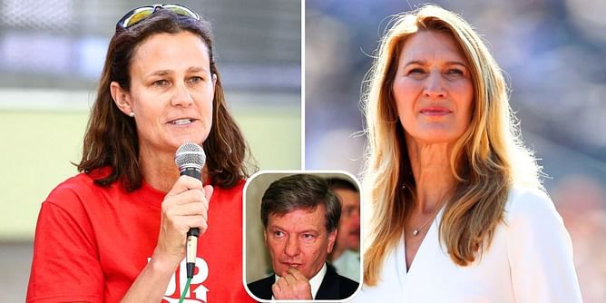 "He can start lining up pigeons for Steffi Graf" - When Pam Shriver & German's father Peter got into a war of words over his threat to form rival tour