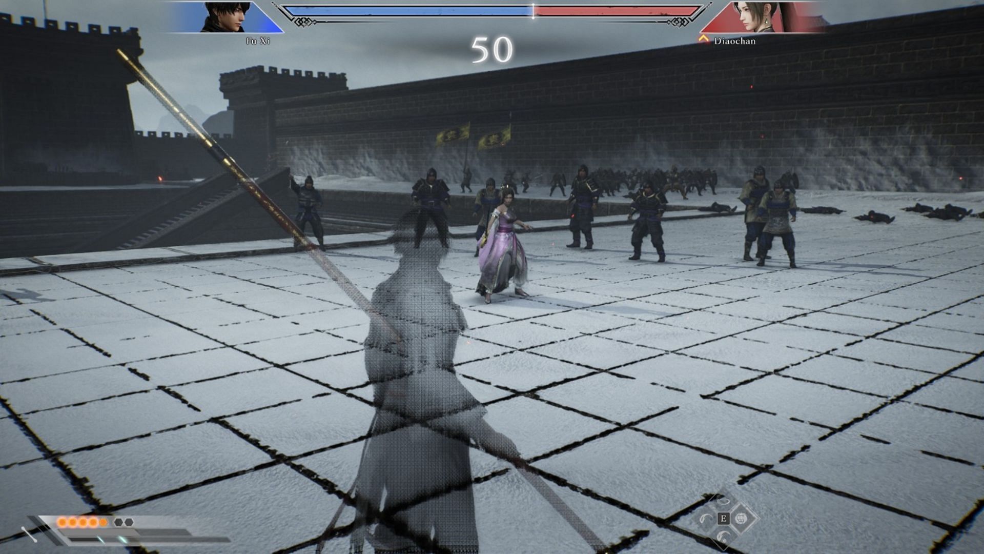 A still from Dynasty Warriors Origins (Image via Koei Tecmo)