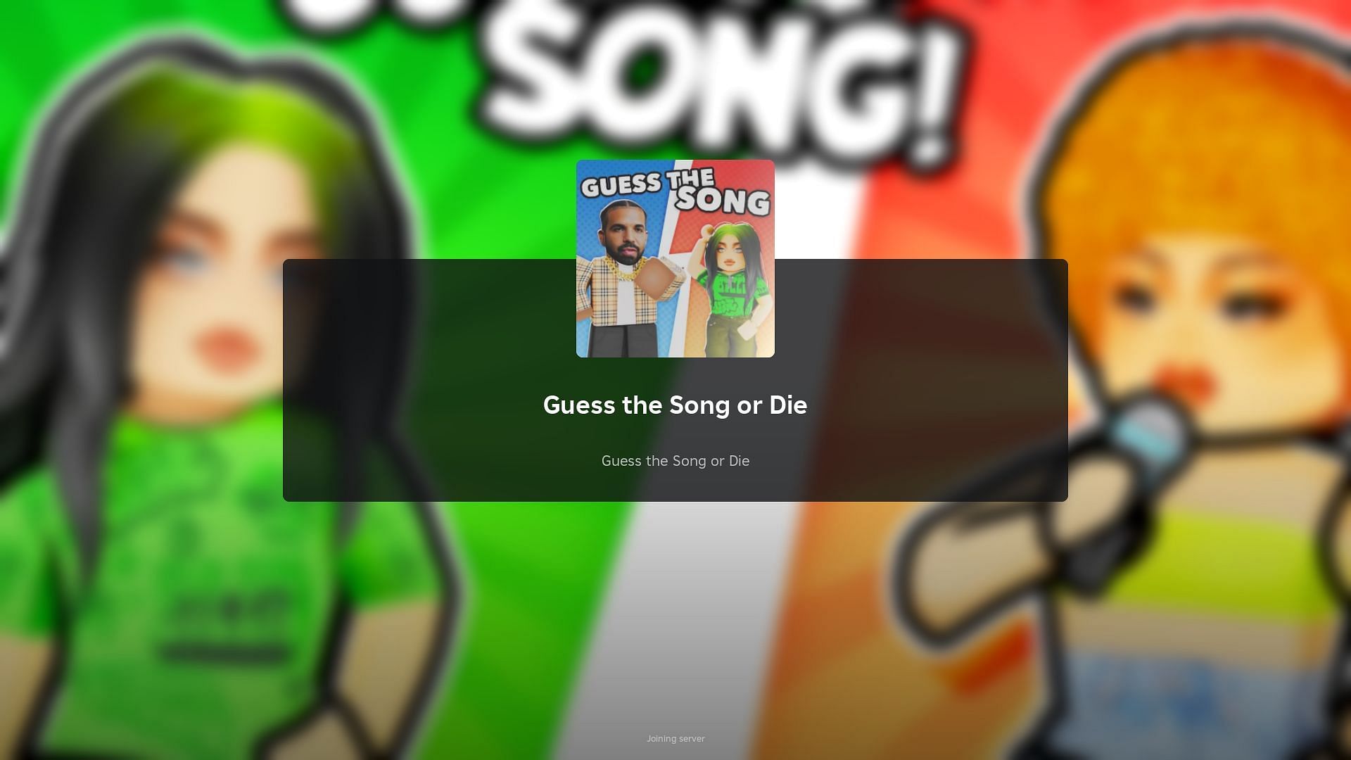 Roblox Guess the Song or Die