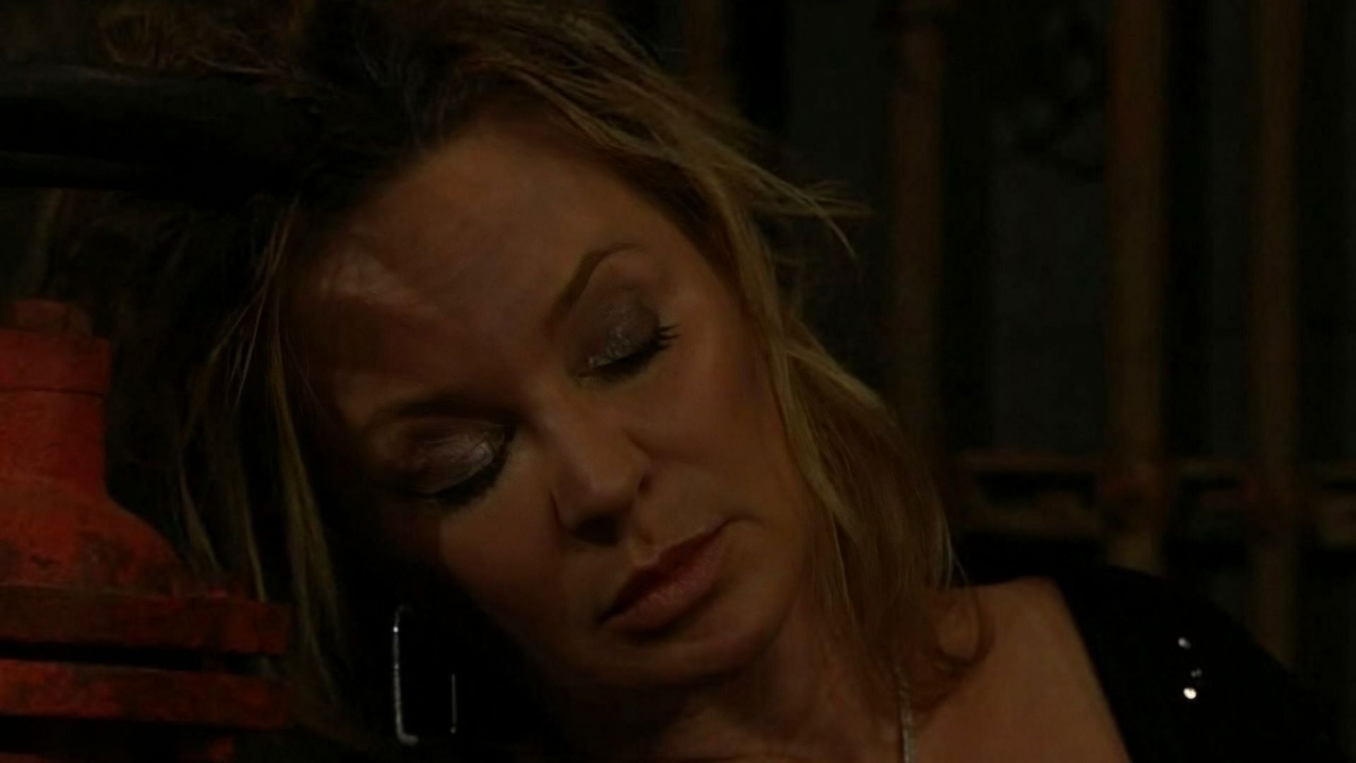 Actress Sharon Case as the character of Sharon Newman in a still from The Young and the Restless (Image via CBS)