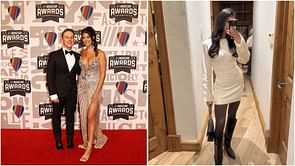 John Hunter Nemechek’s wife Taylor flaunts stunning white dress with glossy black boots