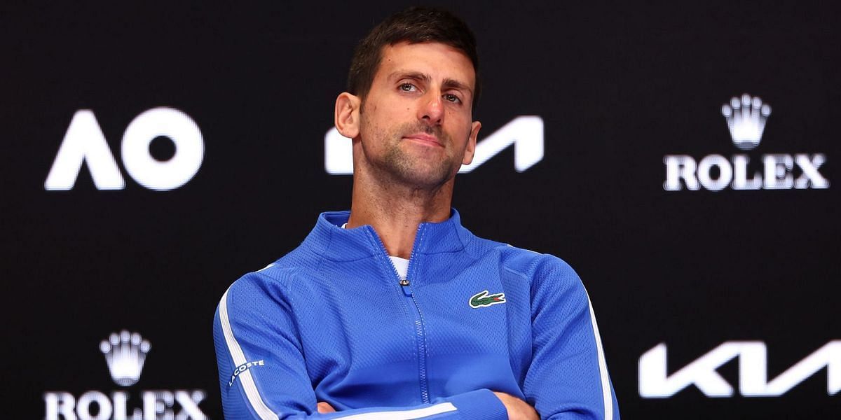 When Novak Djokovic slammed media over false rumors of his calls for player union (Source: Getty)