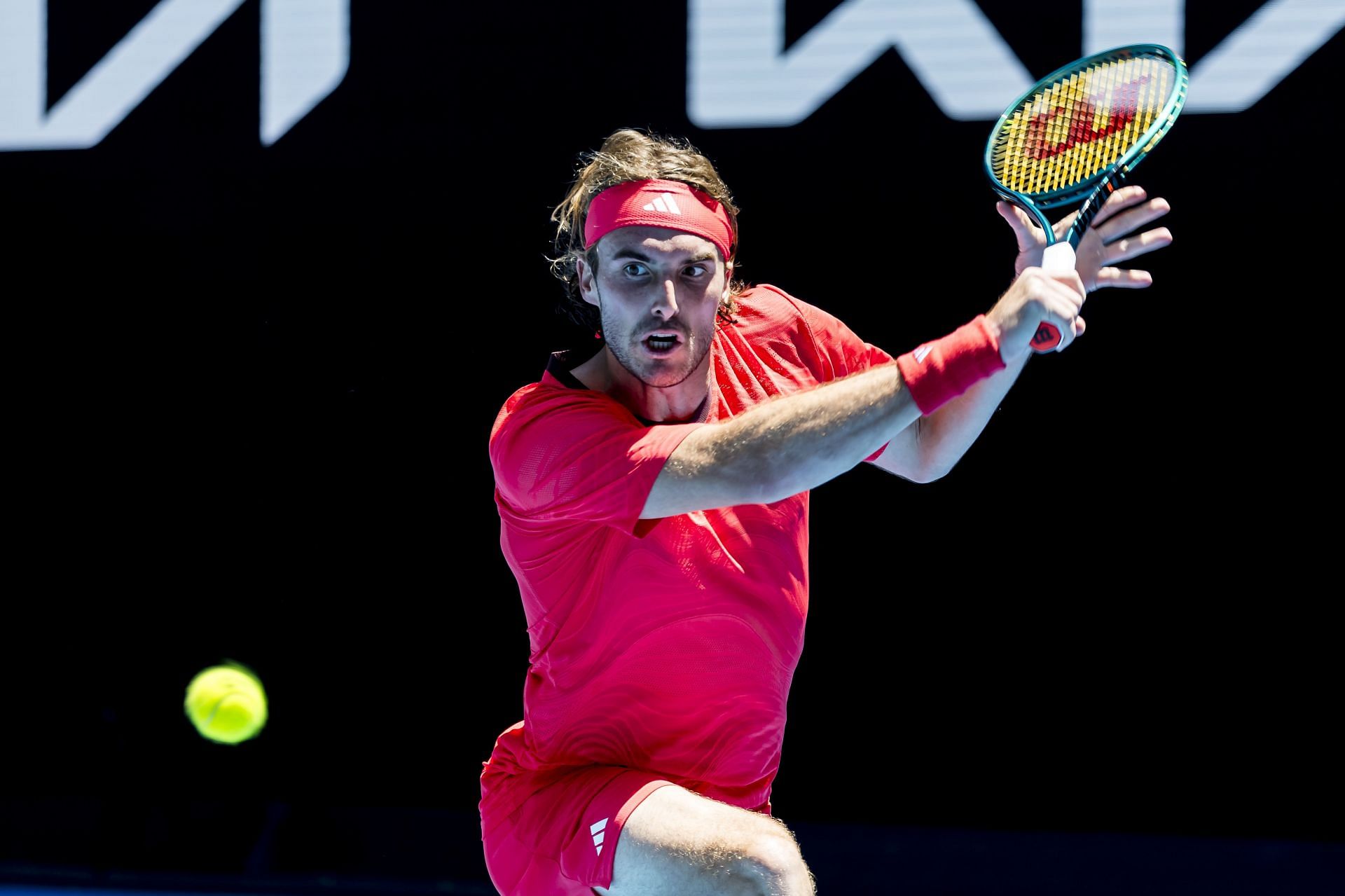 In Picture: Stefanos Tsitsipas at the Australian Open 2025 - Source: Getty