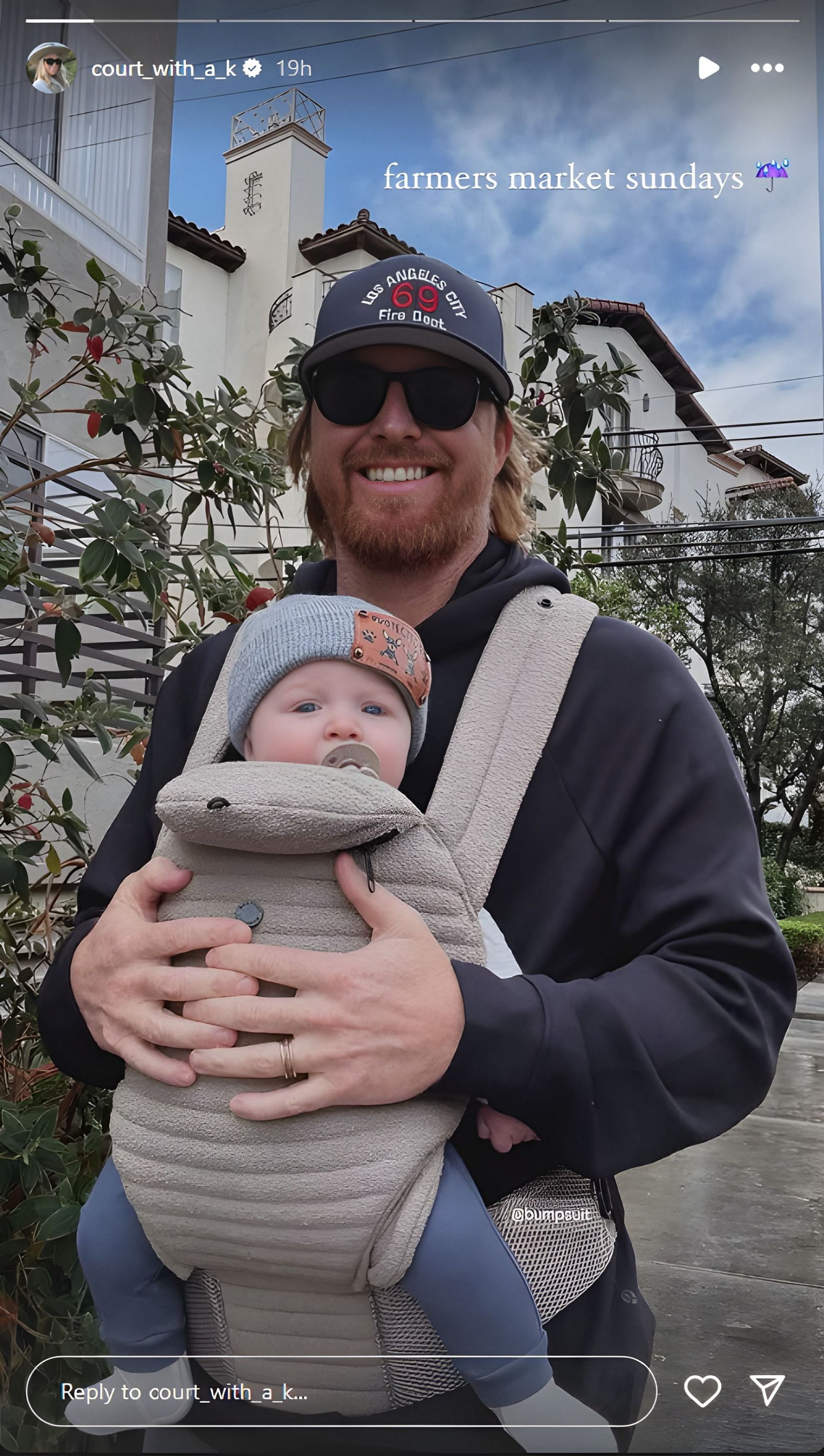 Justin Turner at Farmer&#039;s Market