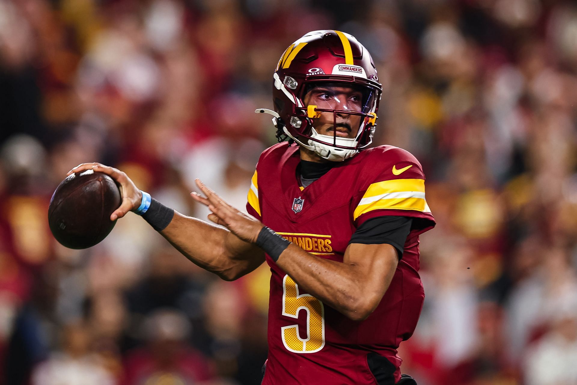 Washington Commanders QB Jayden Daniels - Source: Getty