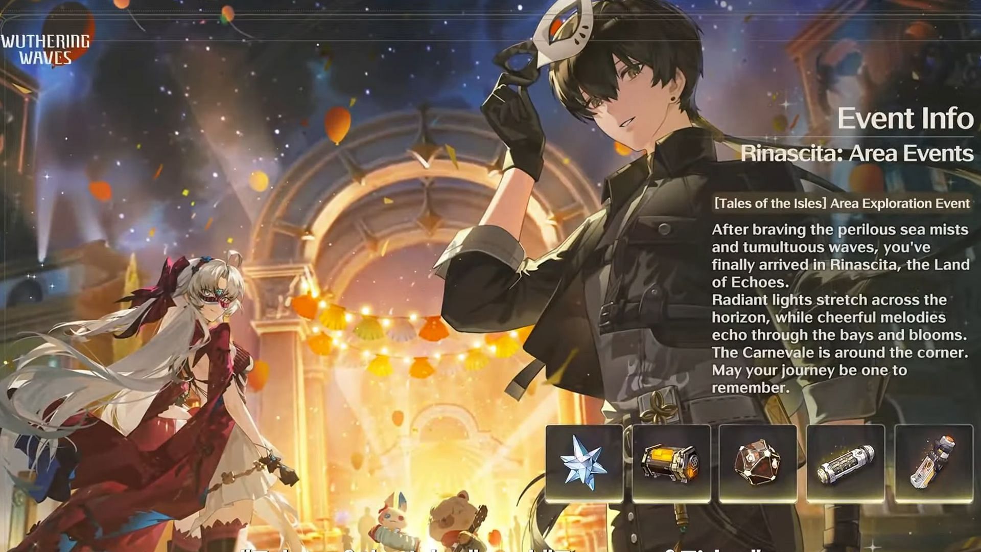 Tales of the Isles event in Wuthering Waves 2.0 (Image via Kuro Games)