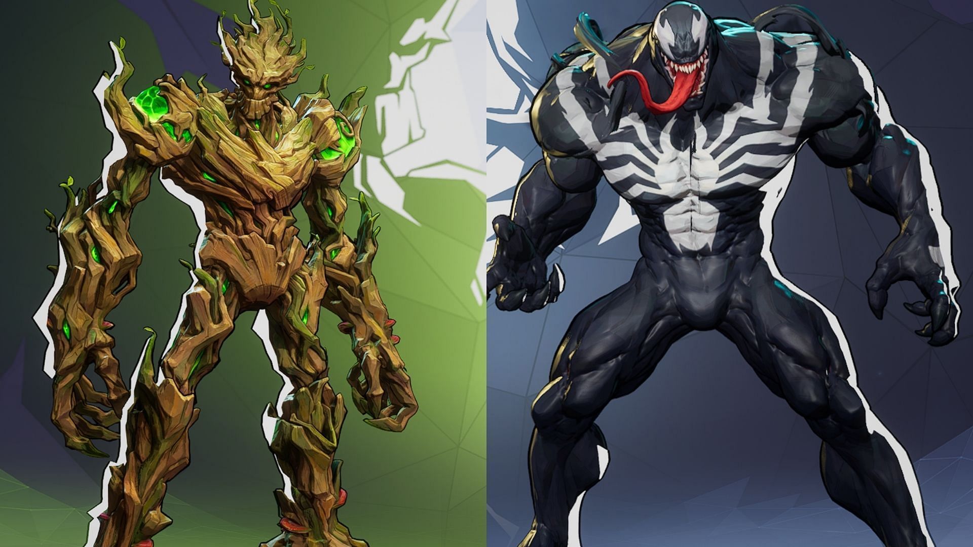 Groot and Venom in Marvel Rivals (Image via NetEase Games)