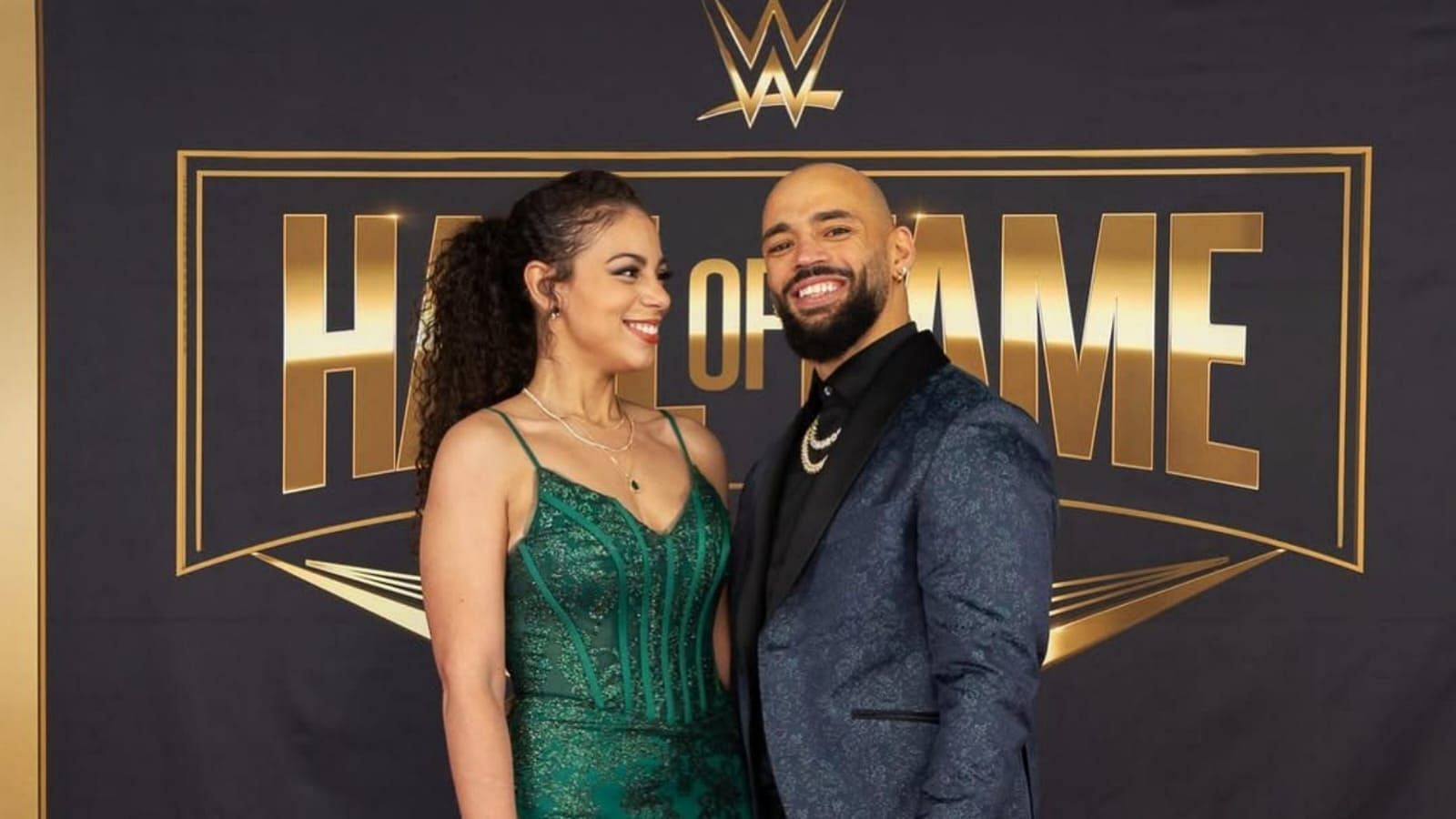 Samantha Irvin and Ricochet are engaged [Image Credit: WWE.com]