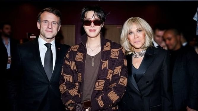 "That’s a Mic Drop"— Fans react as BTS' j-hope gets requested by French First Lady Brigitte Macron to open Le Gala Des Pièces Jaunes 2025