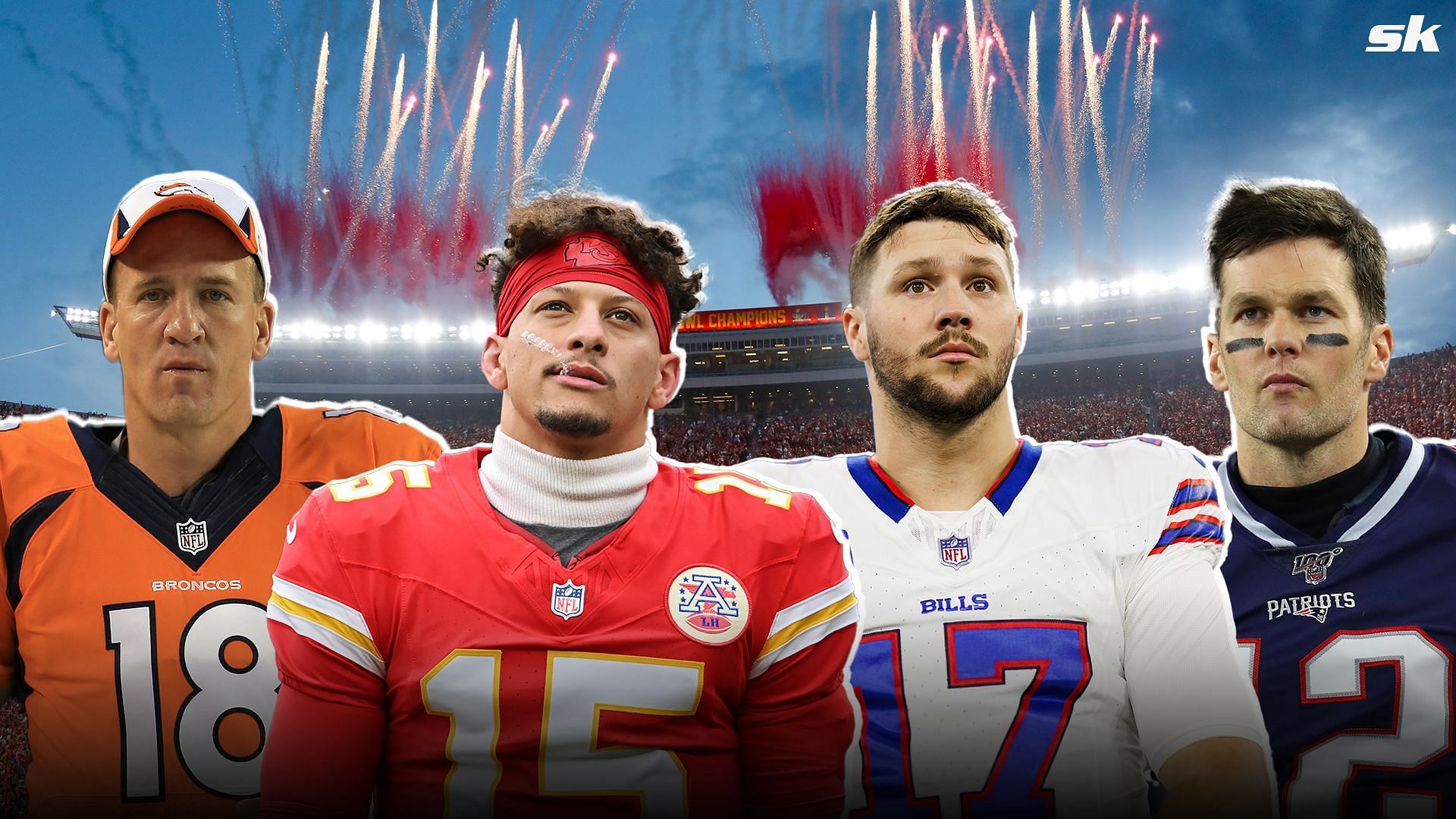 Allen X Mahomes X Brady X Manning