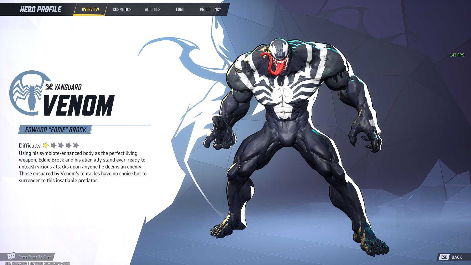 Venom from Marvel Rivals (Image via NetEase Games)