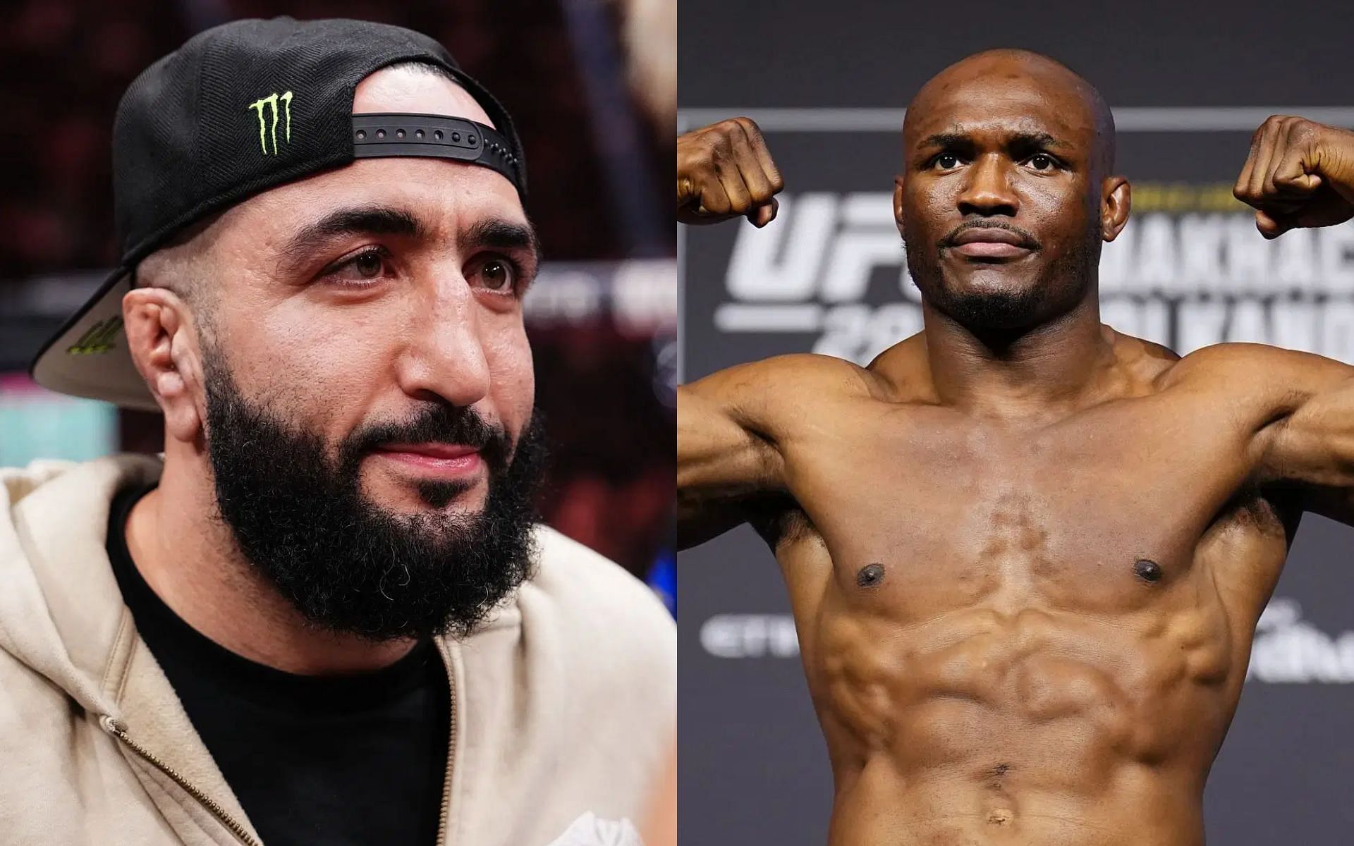 Belal Muhammad takes aim at Kamaru Usman with popular Wolverine meme [Image courtesy: Getty Images]