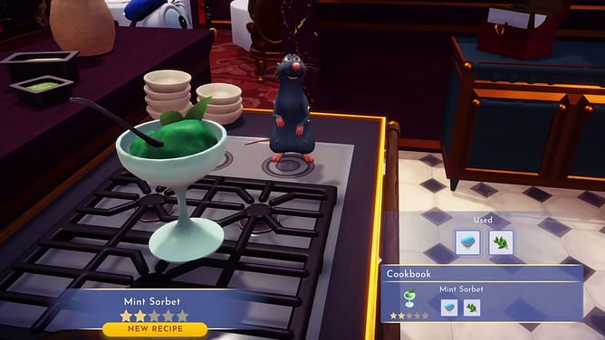 How to make Mint Sorbet in Disney Dreamlight Valley